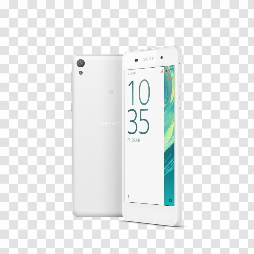 Smartphone Sony Xperia XA White E5 Feature Phone Transparent PNG