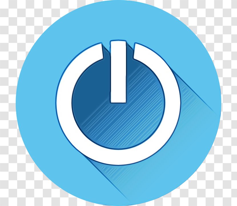 Blue Turquoise Circle Clip Art Symbol - Paint - Logo Electric Transparent PNG