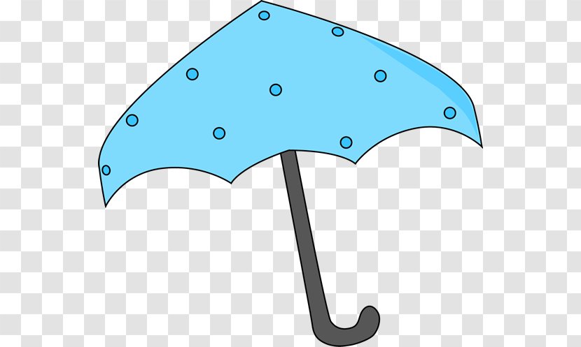 Polka Dot Umbrella Clip Art - Royaltyfree - Image Transparent PNG