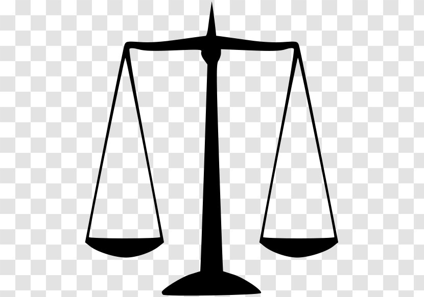 Lady Justice Measuring Scales Clip Art - Judge Transparent PNG