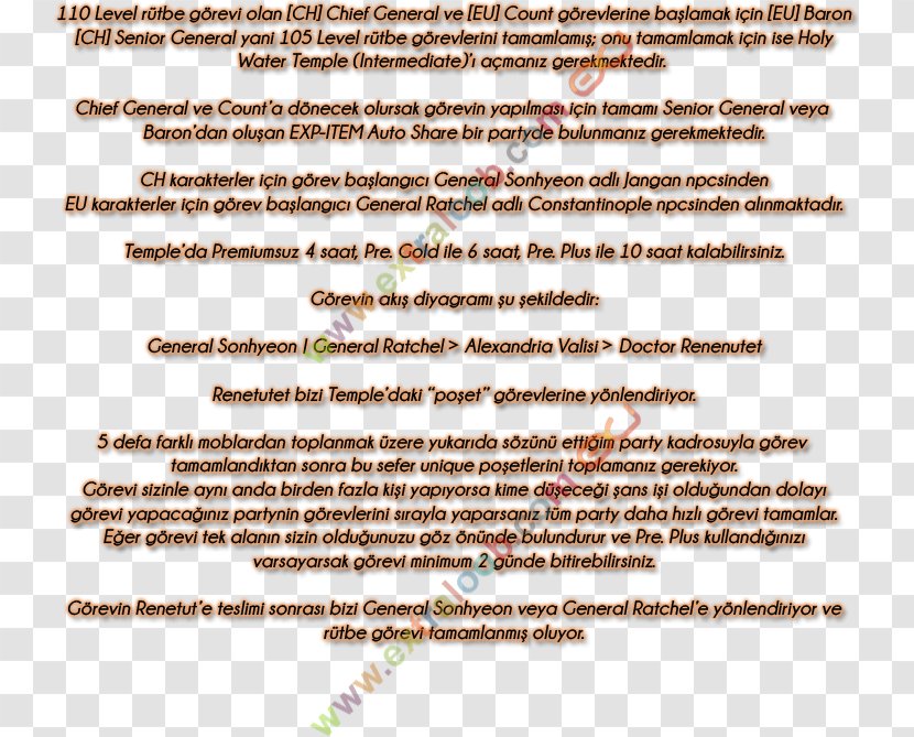 Silkroad Online General-in-chief Military Rank Painting - Document Transparent PNG