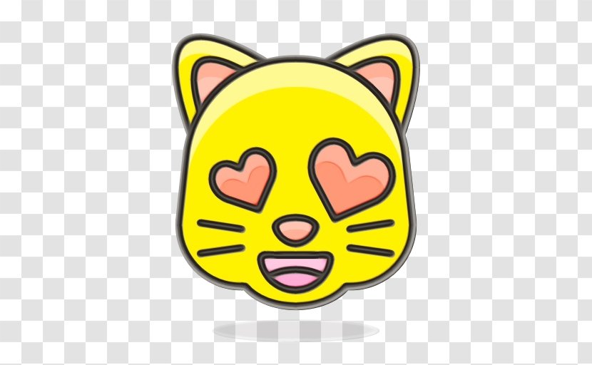 Background Heart Emoji - Snout - Whiskers Transparent PNG