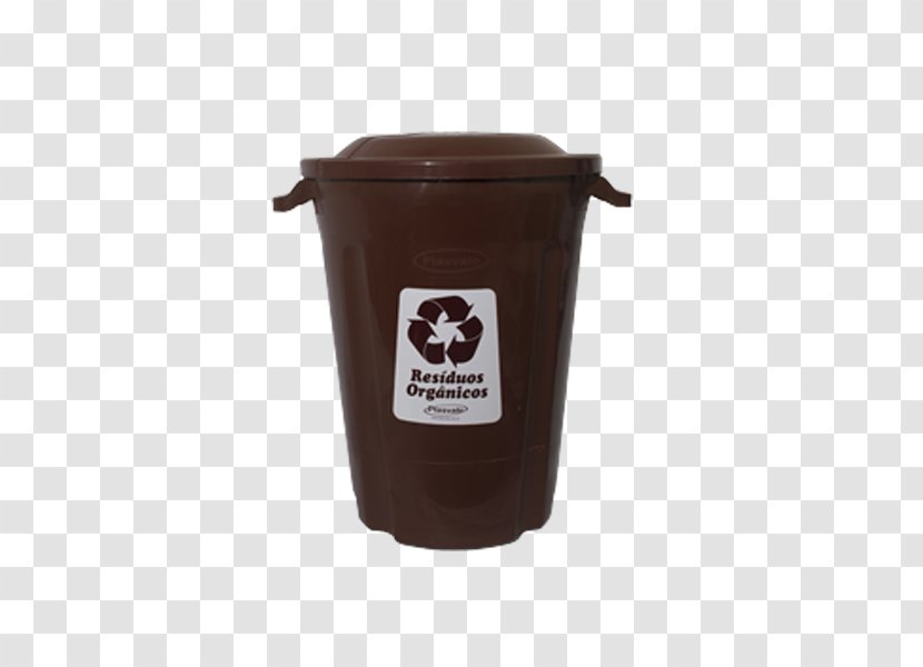 Plastic Desecho Orgánico Rubbish Bins & Waste Paper Baskets Brown - Liter - Tampa Transparent PNG