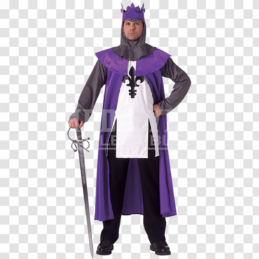 Middle Ages Renaissance Robe Costume Clothing - Knight Transparent PNG