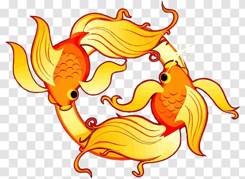 Pisces Astrological Sign Astrology Clip Art - Organism Transparent PNG