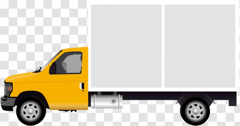 Compact Van Car Truck - Trucks Vector Material Transparent PNG