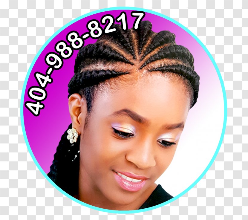 Cornrows Yatu African Hair Braiding Decatur And Weaving - Braid Transparent PNG
