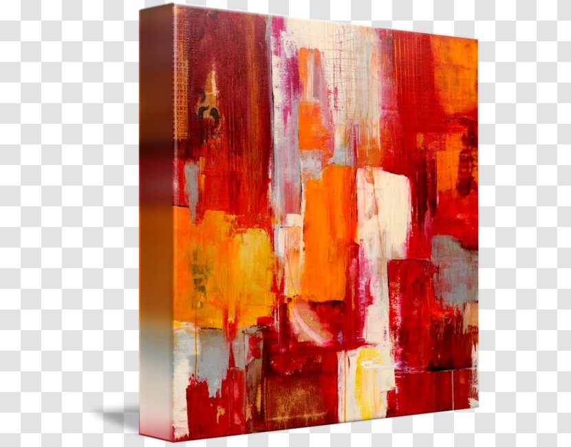 Modern Art Acrylic Paint Abstract Oil Painting - Watercolor Transparent PNG