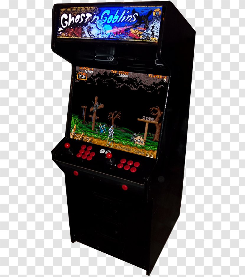 Arcade Cabinet Ghosts 'n Goblins Mortal Kombat 4 Star Wars Game - N Transparent PNG