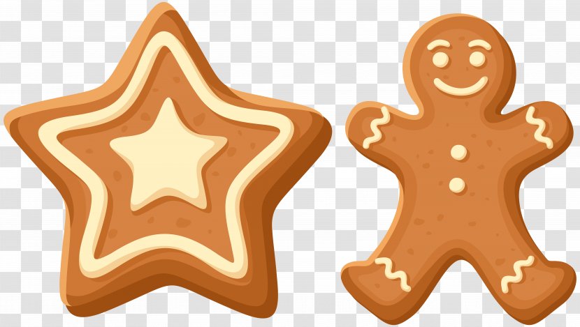 Icing Gingerbread House The Man - Food - Christmas Cookies Clip Art Transparent PNG