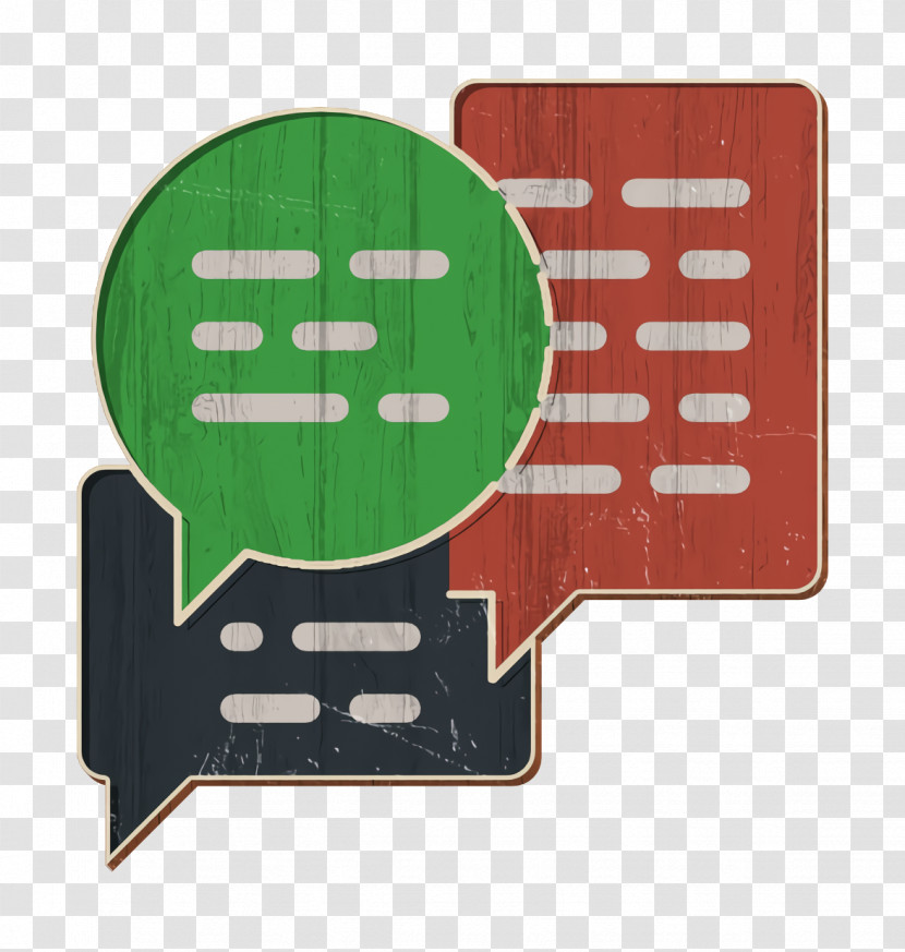 Office Elements Icon Chat Icon Transparent PNG