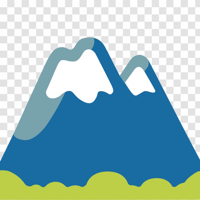 Emoji Mountain Platforms Wikipedia Oroniem - Aqua Transparent PNG