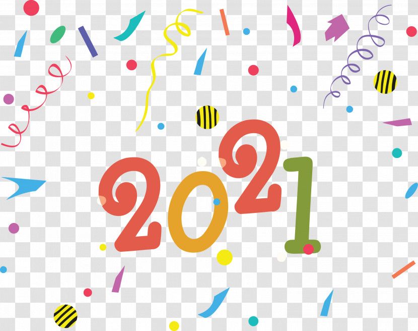 2021 Happy New Year 2021 New Year Transparent PNG