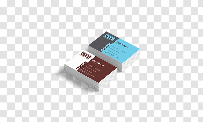 Brand Business Cards - Card Template Transparent PNG