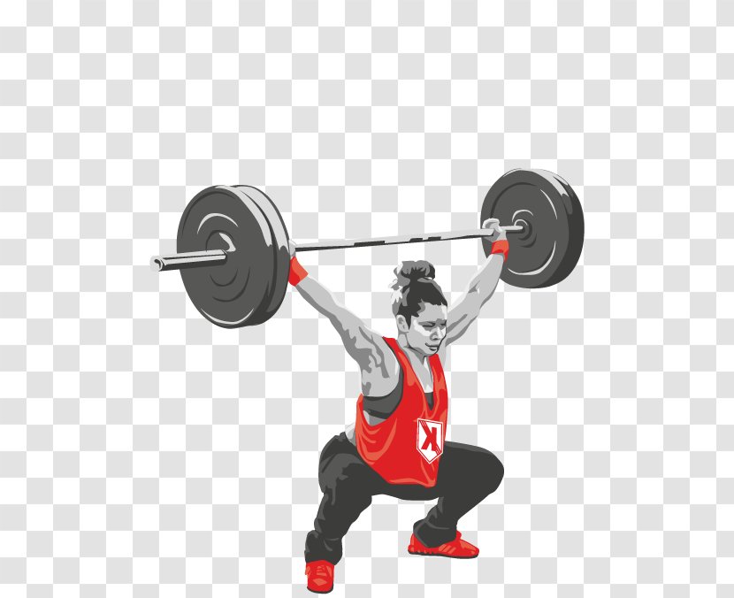 Barbell Weight Training Crossfit Keistad Olympic Weightlifting Snatch Transparent PNG