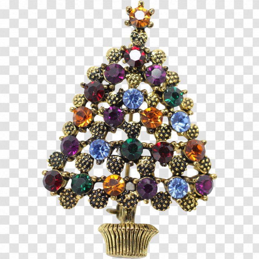 Jewellery Christmas Decoration Tree Ornament Brooch - Pine Cone Transparent PNG