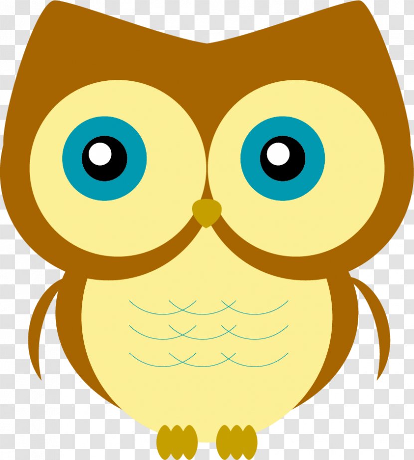 Owl Cartoon Drawing Clip Art - Little Transparent PNG