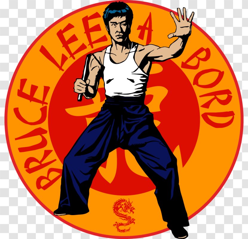 Sticker Decal Adhesive Film - Art - Bruce Lee Transparent PNG