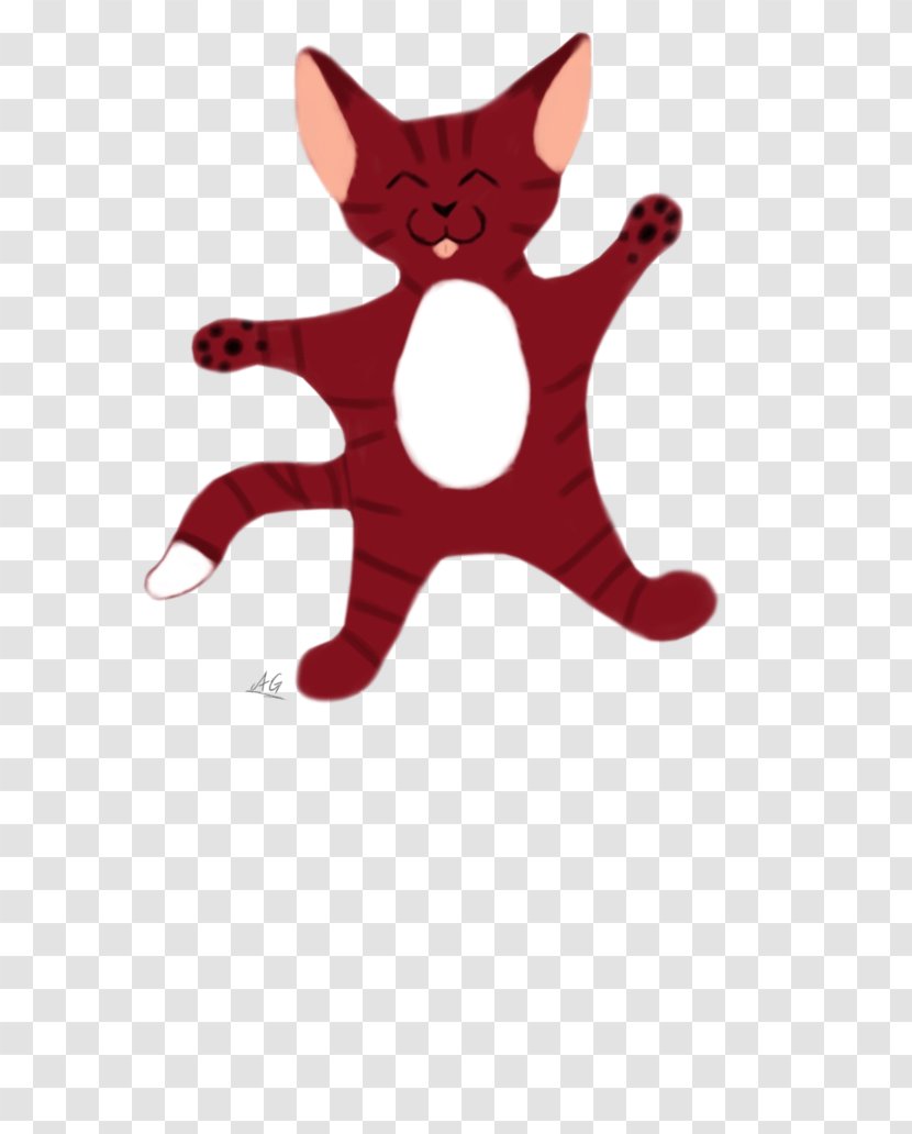 Whiskers Cat Clip Art Product Fiction - Small To Medium Sized Cats - Red T-shirt Design Transparent PNG