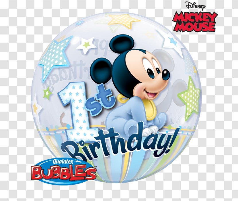 Mickey Mouse Balloon Birthday Party Gift - Toy Transparent PNG