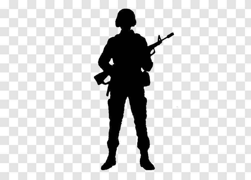 Soldier Military Silhouette Clip Art - Infantry Transparent PNG