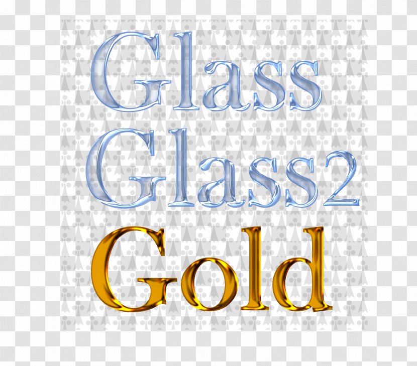 Glass Material Clip Art - Text - The Best Transparent PNG