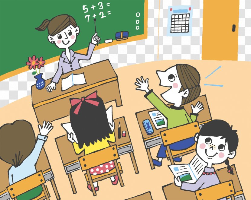 Student Cartoon Photography Illustration - Stock - Primary School Students Transparent PNG