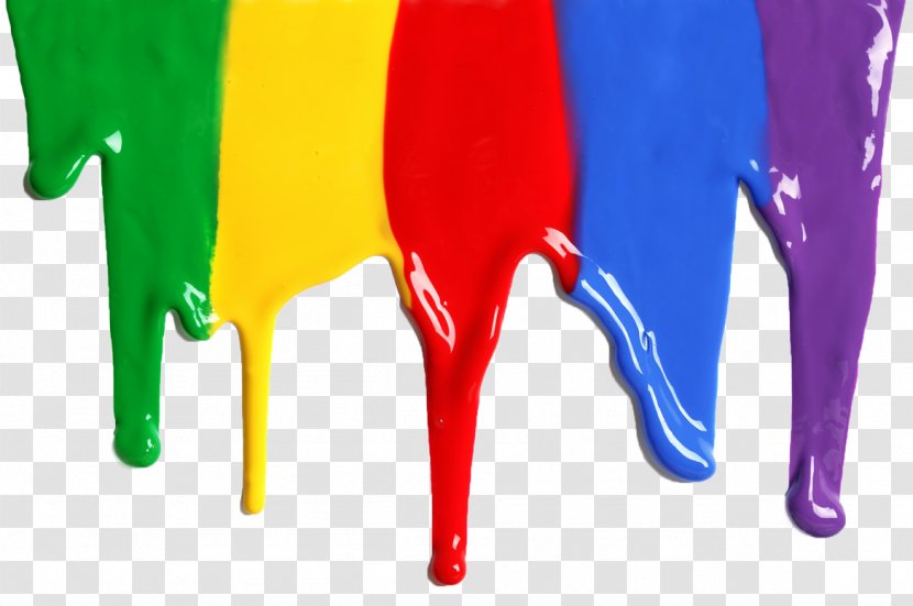 Drip Painting Color - Joint - Painted Transparent PNG