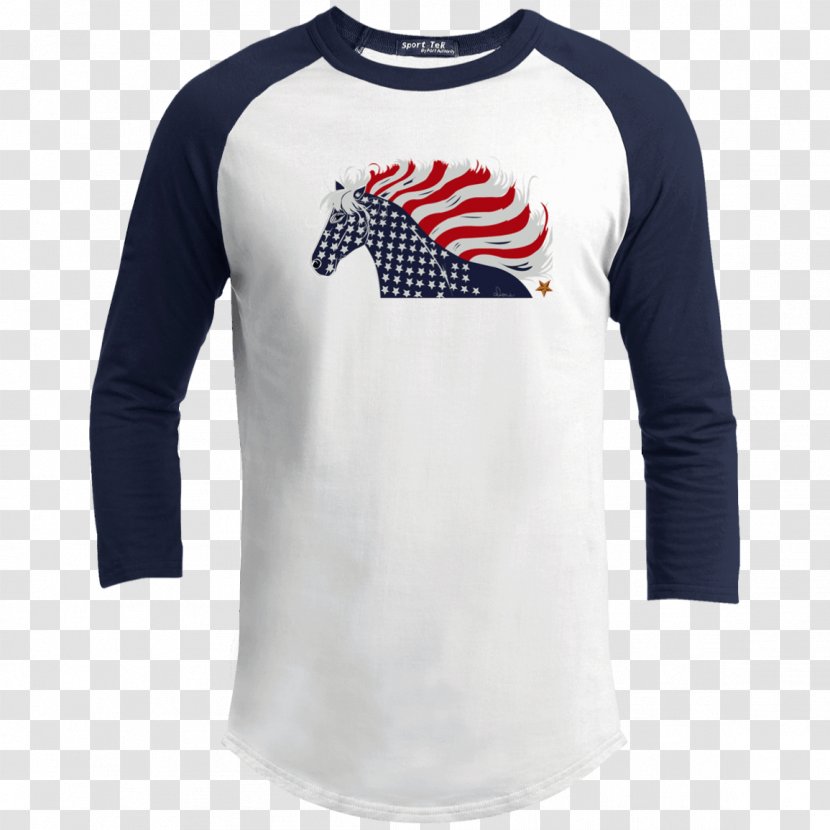 Long-sleeved T-shirt Sports Fan Jersey Raglan Sleeve - Crew Neck Transparent PNG