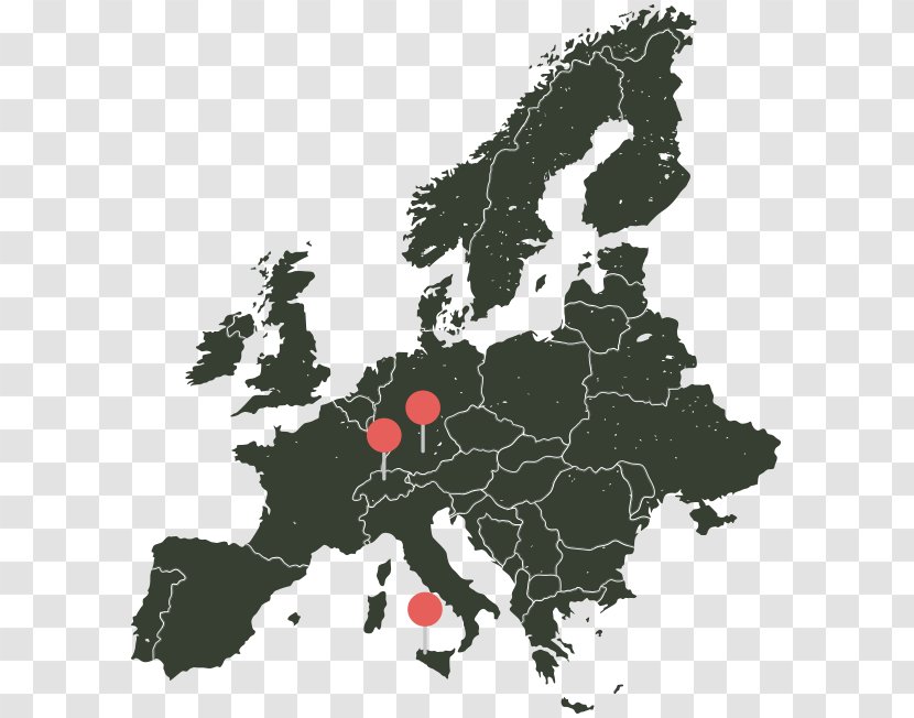 Europe Vector Map World - Royaltyfree Transparent PNG