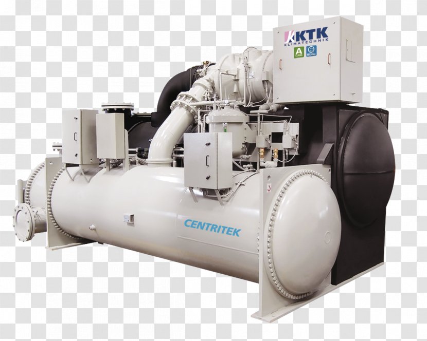 Chiller Compressor Air Conditioning Machine Heat Pump - Hvac Transparent PNG
