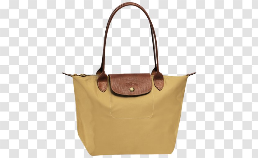 Longchamp Handbag Tote Bag Beige - Diaper - Women Transparent PNG