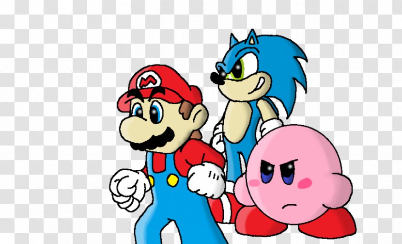 Mario & Sonic At The Olympic Games Super Bros. Kirby Capcom - Cartoon Transparent PNG