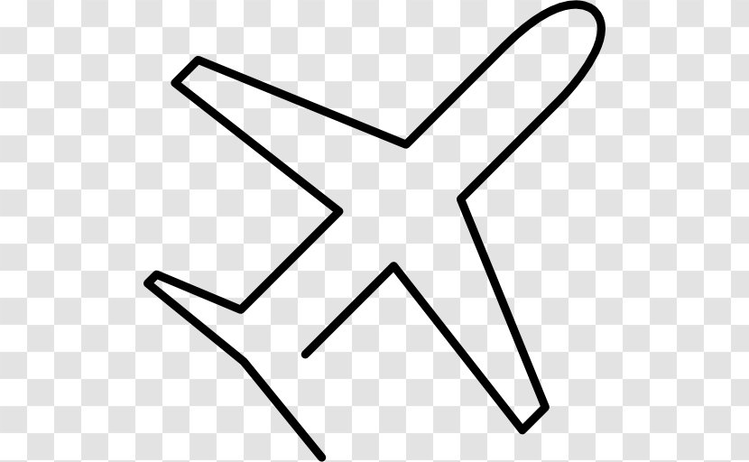 Airplane Drawing - White Transparent PNG