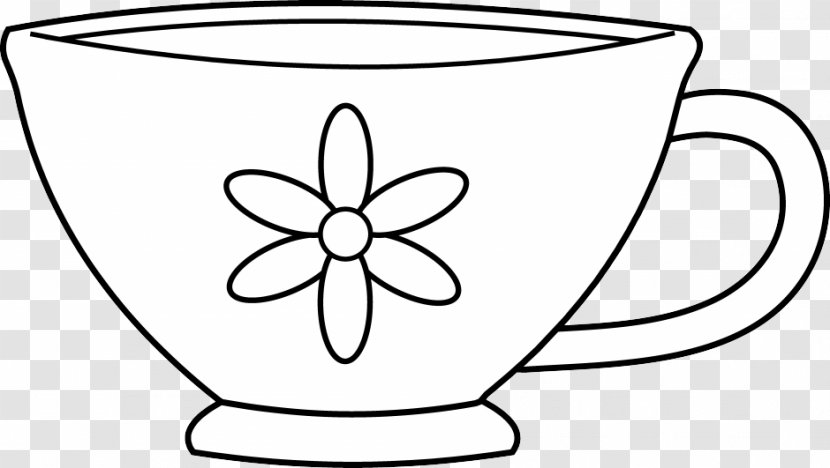 Teacup Coloring Book Clip Art - Plant - Free Hello Kitty Clipart Transparent PNG