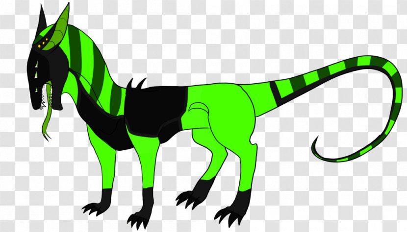 Velociraptor Green Tail Carnivora Clip Art - Panic Transparent PNG