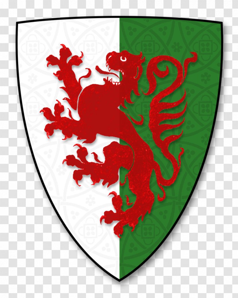 Coat Of Arms Magna Carta Crest Roll Earl Worcester - Red - Heart Transparent PNG