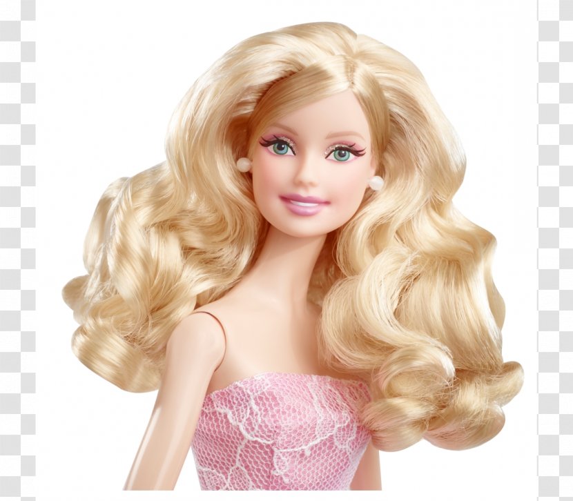 Barbie Doll Birthday Toy Gift - Hair Coloring Transparent PNG