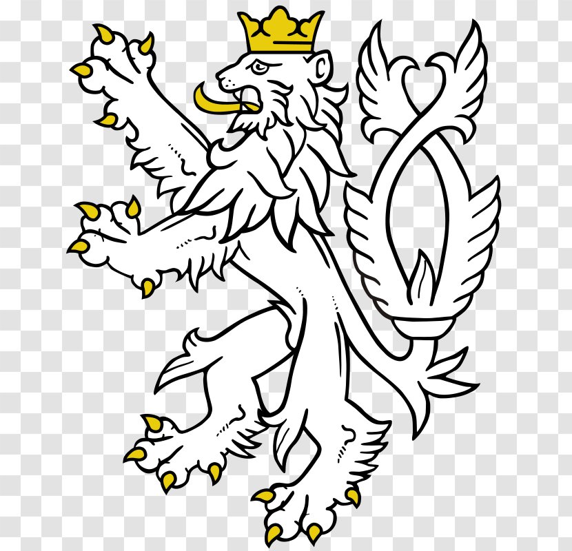 Lion Bohemia Coat Of Arms The Czech Republic - National Symbol Transparent PNG
