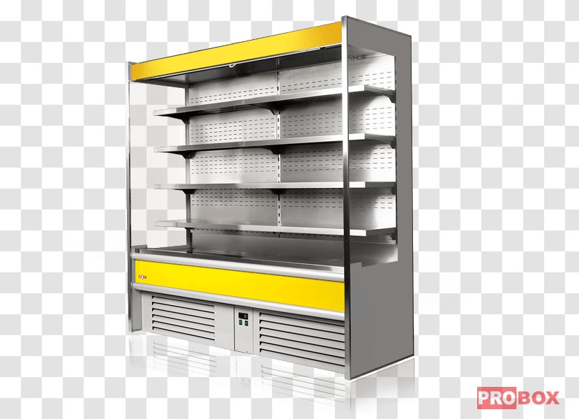 Shelf Bookcase Refrigerator Armoires & Wardrobes Display Case - Lightemitting Diode Transparent PNG