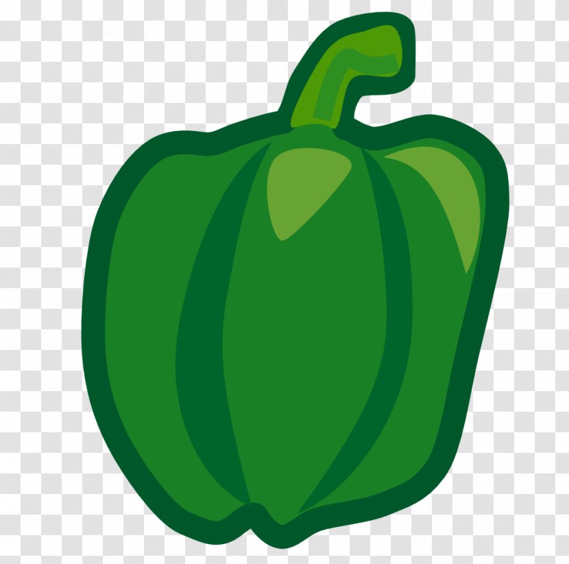Leaf Vegetable Fruit Clip Art - Green - Pepper Cliparts Transparent PNG