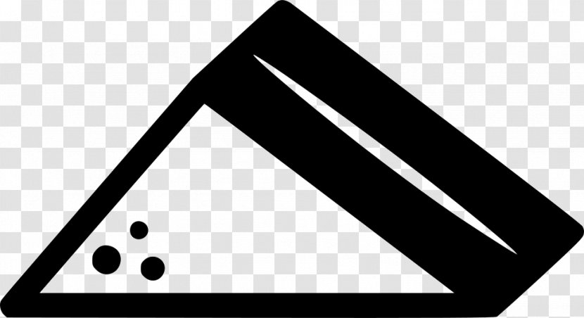 Triangle Font - Black M Transparent PNG