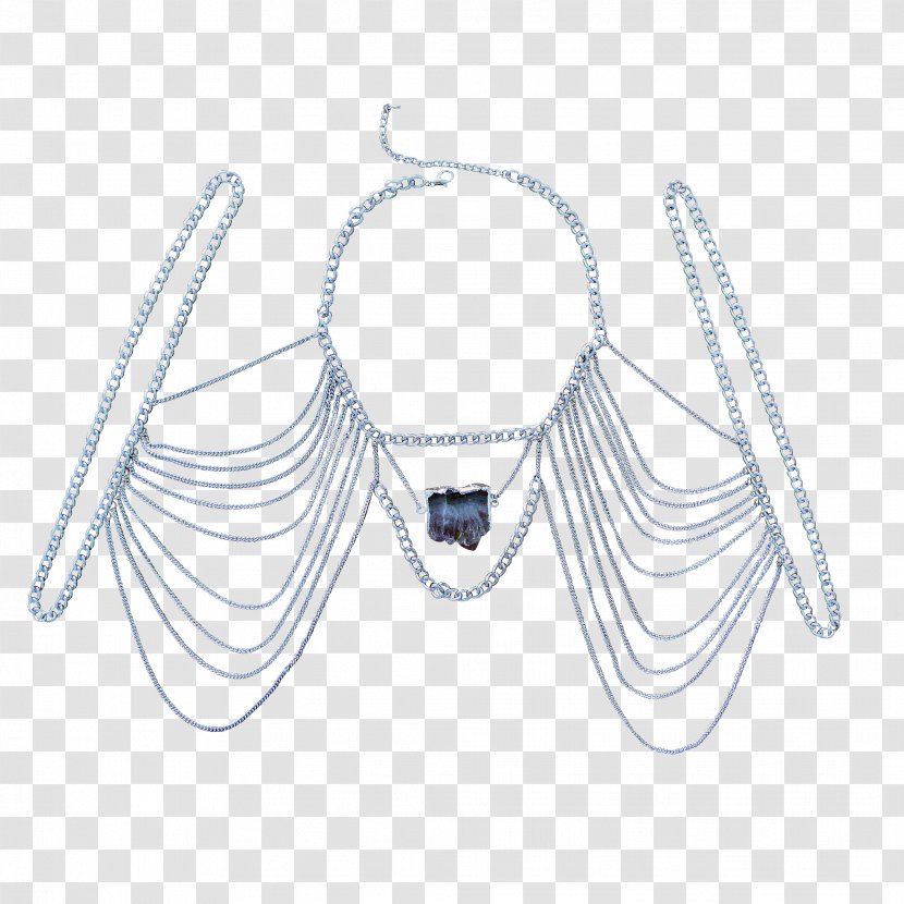 Necklace Body Jewellery Chain - Fashion Accessory Transparent PNG