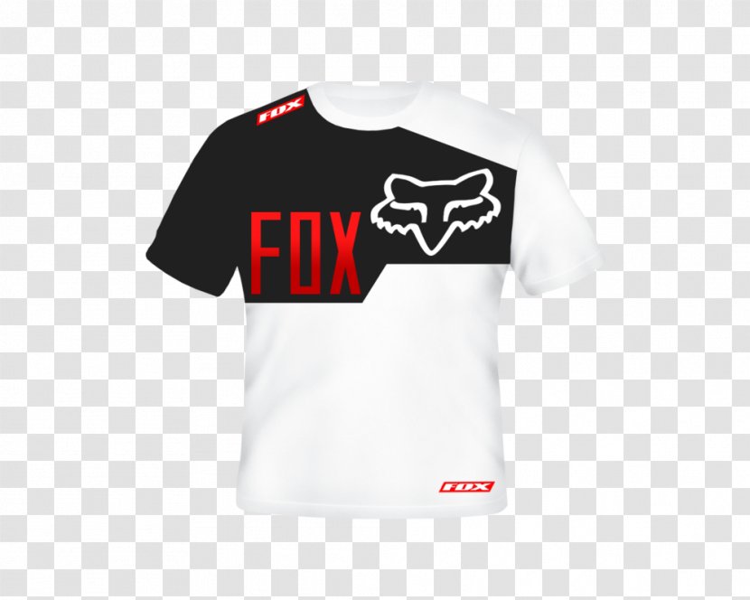 T-shirt Fox Racing Sleeve Drone - Sports Fan Jersey Transparent PNG
