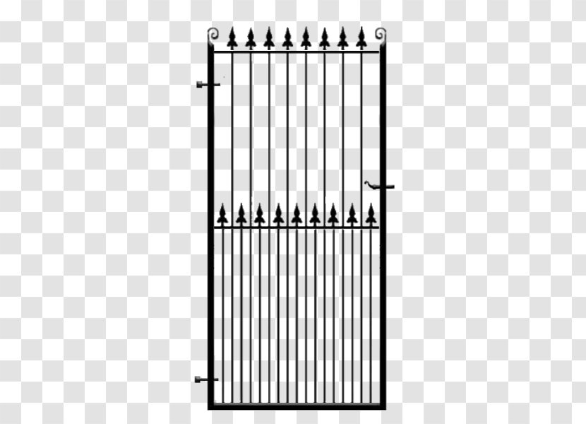 Portillon Gate Wrought Iron Portal - Steel Transparent PNG