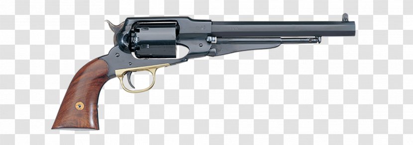 Remington Model 1858 A. Uberti, Srl. Colt 1851 Navy Revolver Dragoon - Firearm - Large Frame Transparent Transparent PNG