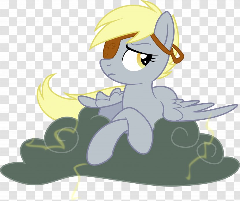 Derpy Hooves My Little Pony Horse Rarity - Vertebrate - Pegasus Transparent PNG