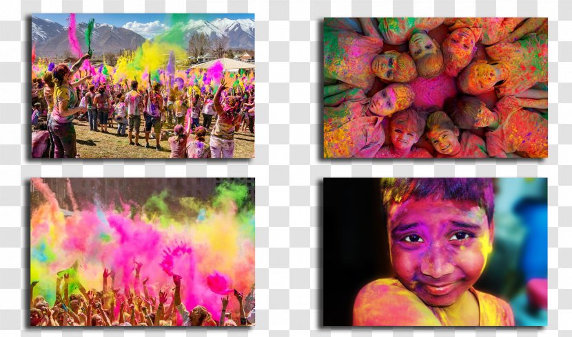 Kathmandu Festival Purple Magenta Violet - Color - Holi Transparent PNG