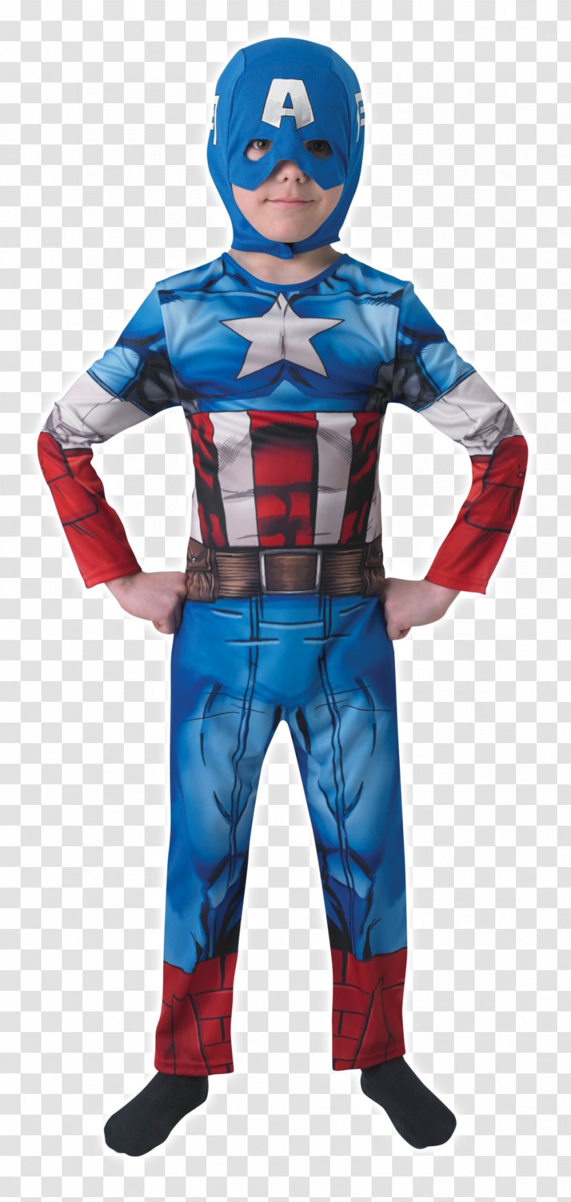 Captain America Costume Party Child Superhero - Hood Transparent PNG