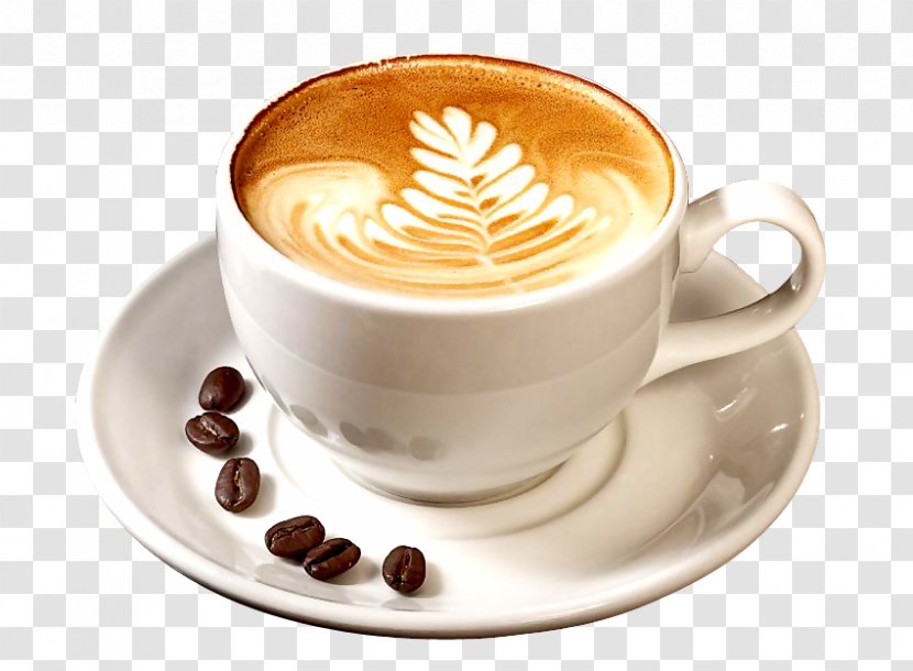 Coffee Wine Cappuccino Espresso Tea - Drink - And Beans Transparent PNG